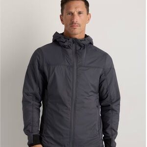 Quince Weatherproof Fleece-Lined Hooded Jacket